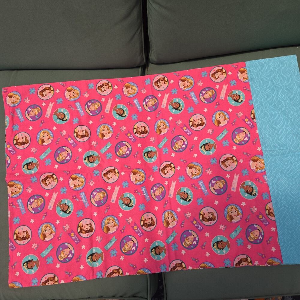 Handmade Disney Princess pillow case